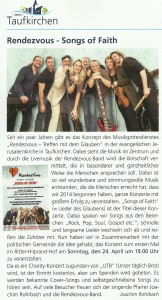 Gemeindebrief Rendezvous Konzert