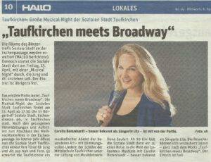 Hallo - Musical Konzert mit Sängerin Lila