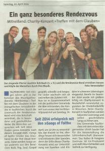 Samstagsblatt Rendezvous Konzert Samstagsblatt Rendezvous Konzert 24.04.16